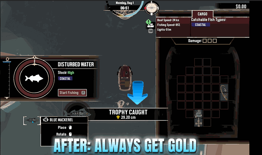 DREDGE — Fishing Helper (screenshot 2)